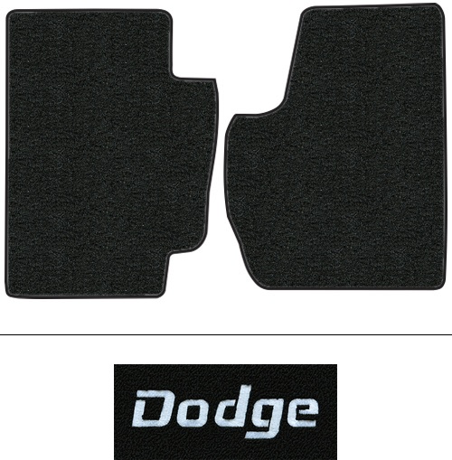 1994-2001 Dodge Ram 2500 Floor Mats (Logos Available) - 2pc - Cutpile