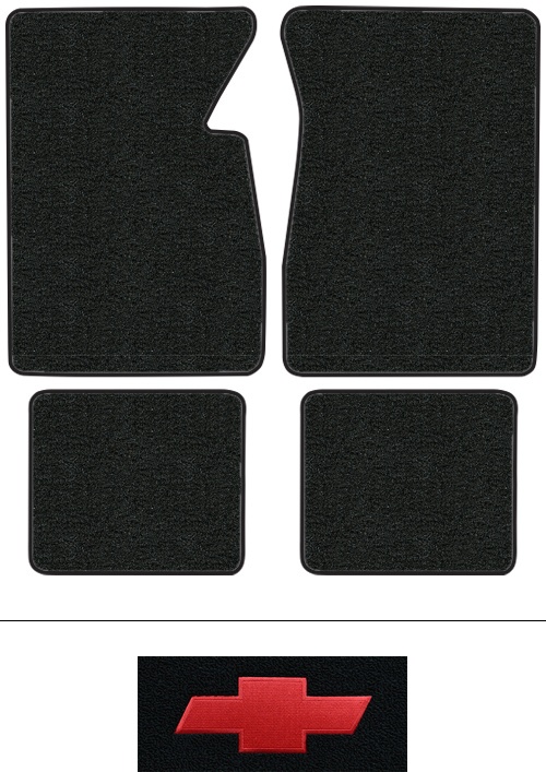 1967-1970 Chevy K20 Suburban Floor Mats (Logos Available) - 4pc - Loop