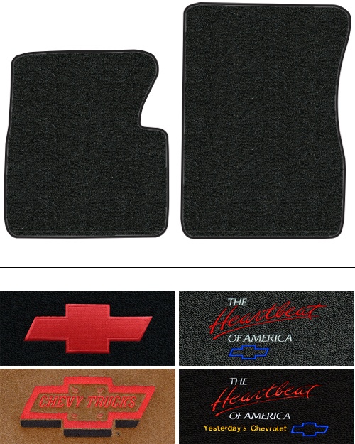1959 Chevy Truck 3100 Floor Mats (Logos Available) - 2pc - Loop