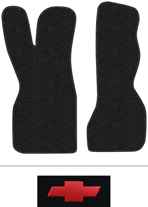 1974 Chevy G10 Van Floor Mats (Logos Available) - 2pc - Cutpile