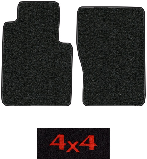 1975 International 150 Floor Mats (Logos Available) - 2pc - Loop
