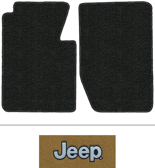 1970 Jeep J-4600 Floor Mats (Logos Available) - 2pc - Loop