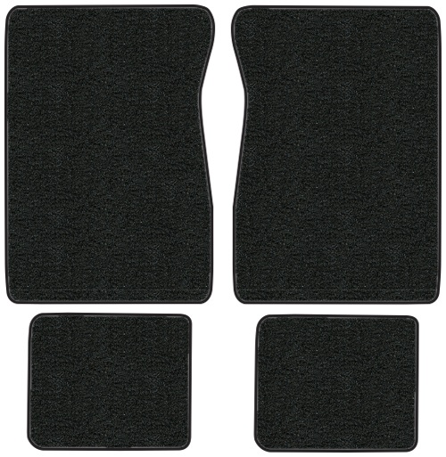 1981-1986 GMC K2500 Suburban (Squarebody) Floor Mats (Logos Available) - 4pc - Cutpile