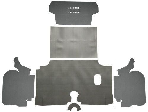 1960 Chevy Impala Trunk Mat - Fleece | Fits: Kit with Boards