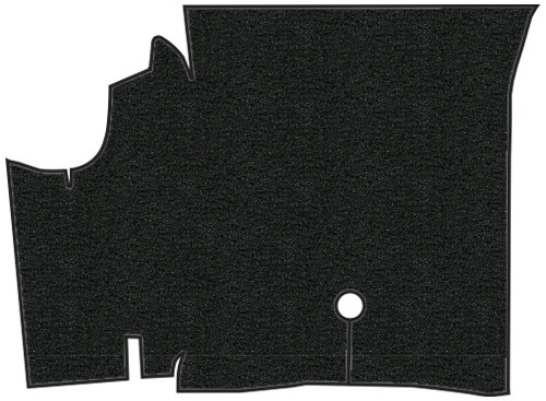 1968 Ford Mustang Shelby GT-350 Trunk Mat - Burtex | Fits: Fastback