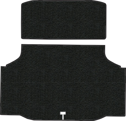 1968-1972 Oldsmobile Cutlass Trunk Mat (Logos Available) - Loop | Fits: in Carpet with Pad