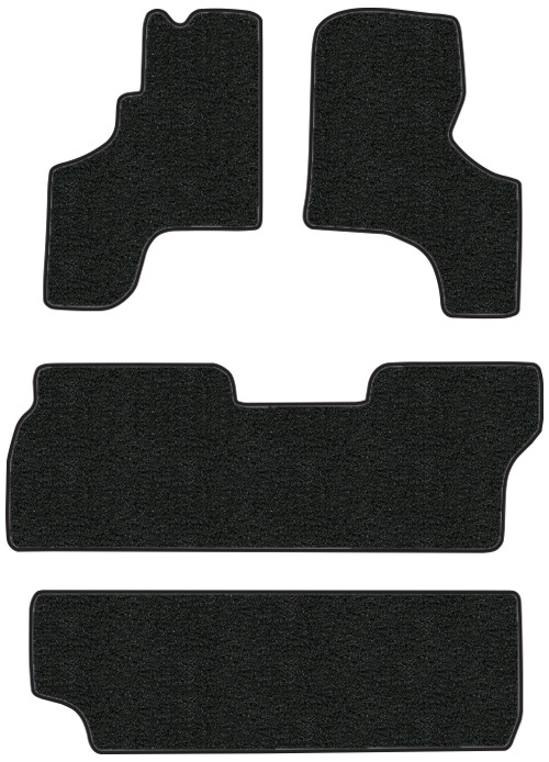 1991-1993 Toyota Previa Floor Mats - 4pc - Cutpile