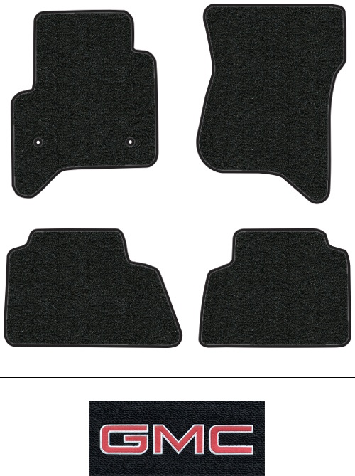 2015-2020 GMC Yukon XL Floor Mats (Logos Available) - 4pc - Cutpile