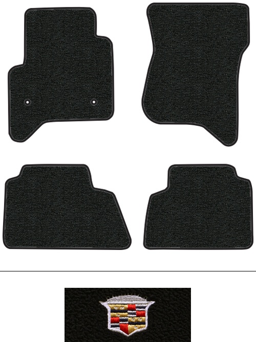 2015-2020 Cadillac Escalade ESV Floor Mats (Logos Available) - 4pc - Cutpile
