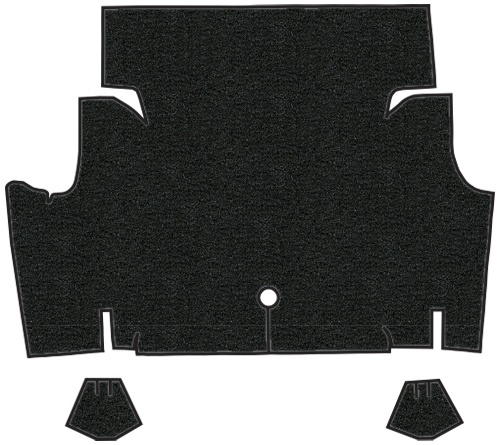 1964-1968 Ford Mustang Trunk Mat - TM Vinyl | Fits: Coupe, Convertible