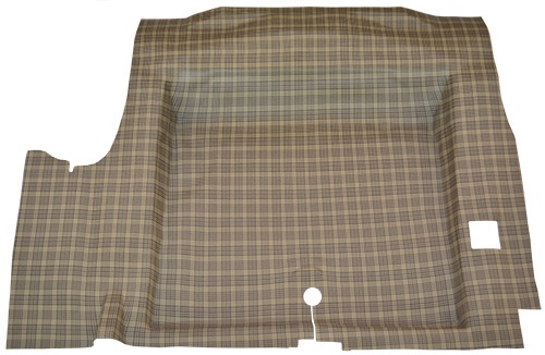 1964-1968 Ford Mustang Trunk Mat - TM Vinyl | Fits: Coupe, Convertible, Molded