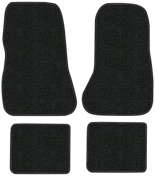 1978-1983 Mercury Zephyr Floor Mats - 4pc - Cutpile