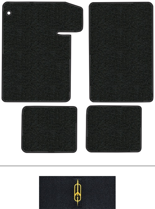 1966-1967 Oldsmobile Vista Cruiser Floor Mats (Logos Available) - 4pc - Loop