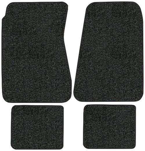 19661967 Pontiac GTO Floor Mats 4pc Loop Fits Auto Factory