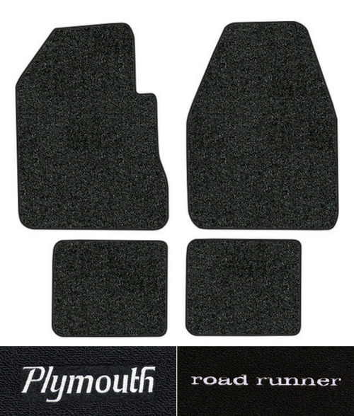 Plymouth Roadrunner Floor Mats Factory Interiors