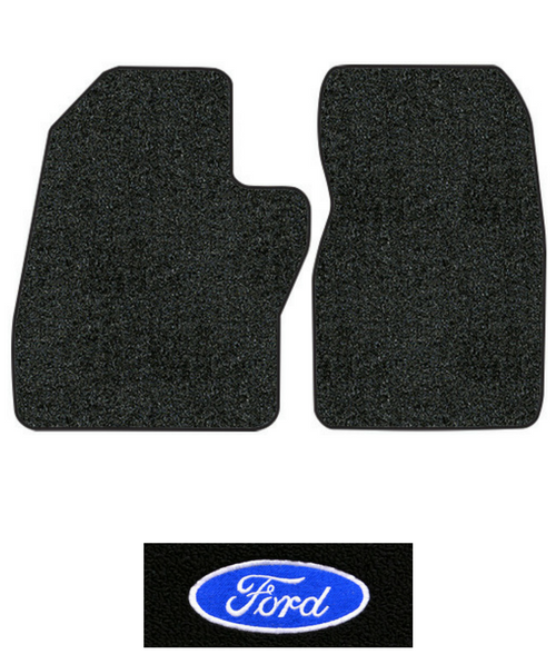 19881997 Ford F250 Floor Mats 2pc Cutpile Fits Extended Cab