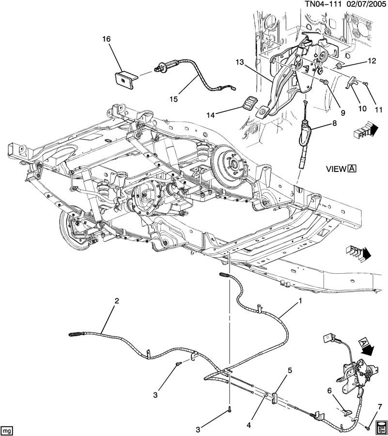 Hummer H3 Parking Brake Release Handle Cashmere 10387591 Factory OEM