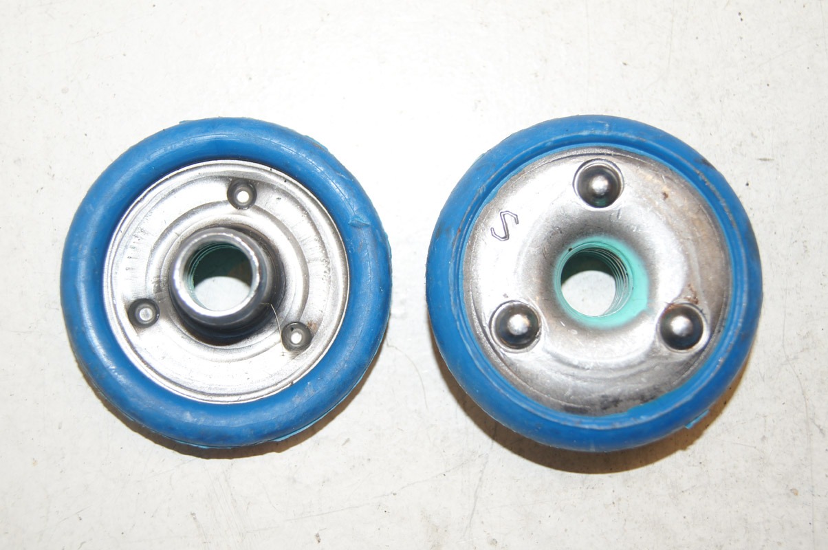 Round Weld Nut, Threaded, Rubber trim, ITC Shakeproof; Elgin, IL