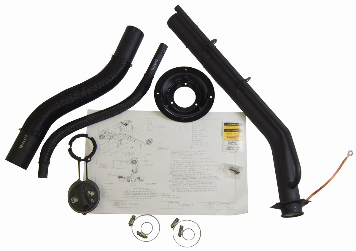 20032009 GM Topkick/Kodiak C4500 Fuel Filler Pipe Kit Gasoline New OEM