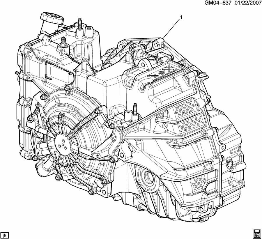 2012 Chevrolet Impala Automatic Transmission 3.6L 2.77 Gears New OEM