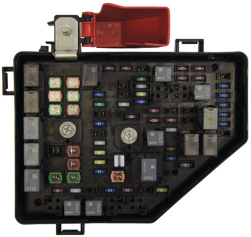 2007 Outlook Fuse Box