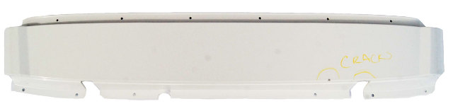 Genuine GM C7 Corvette Top Bow Halo Roof Panel Coupe Targa - Arctic White