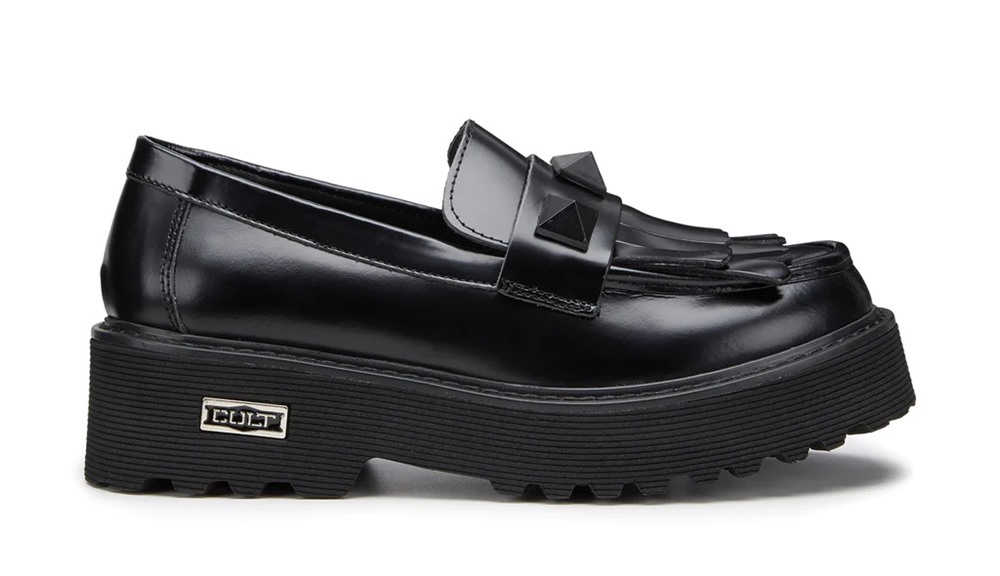 Mocassini Donna Francesine Cult Con Borchie 18+ Sandalo Con