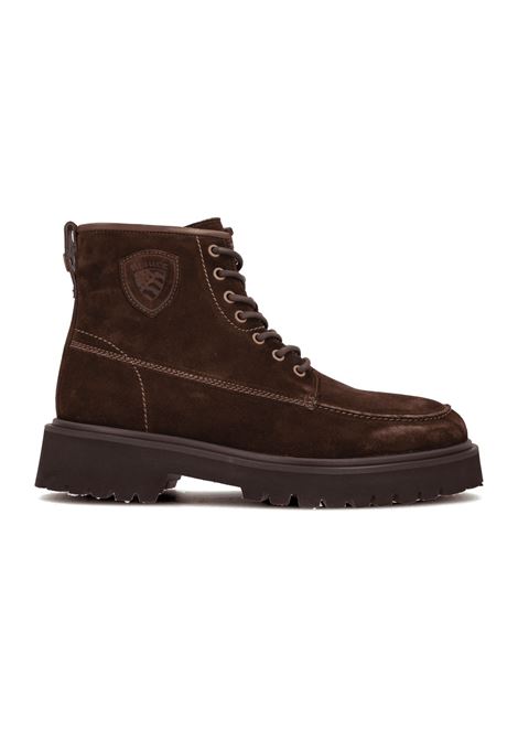 Stivaletto blauer uomo f5 buxton 05 dark brown a25 BLAUER | F5BUXTON05/SUEDKB DARK BROWN