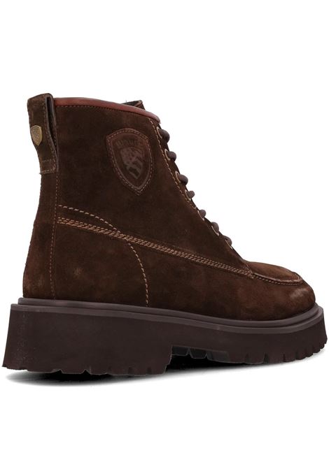 Stivaletto blauer uomo f5 buxton 05 dark brown a25 BLAUER | F5BUXTON05/SUEDKB DARK BROWN