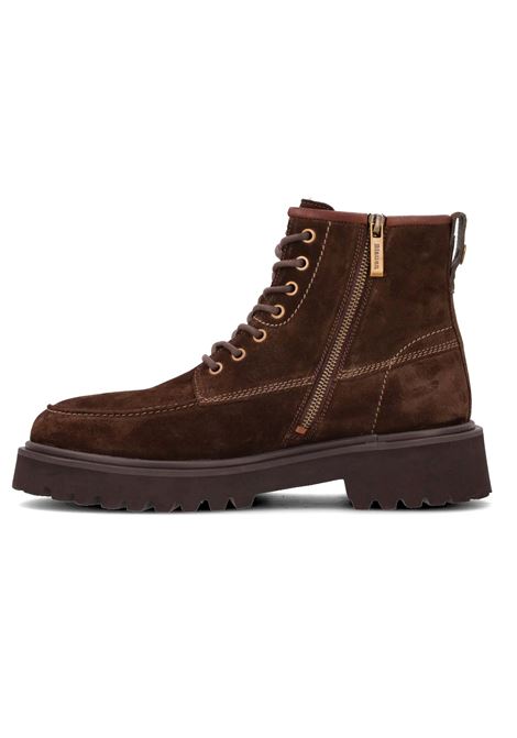 Stivaletto blauer uomo f5 buxton 05 dark brown a25 BLAUER | F5BUXTON05/SUEDKB DARK BROWN