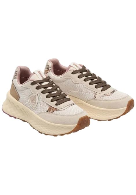 Sneakers blauer donna f5lynn01 pyt cream a25 BLAUER | F5LYNN01/PYTCRE/BRW