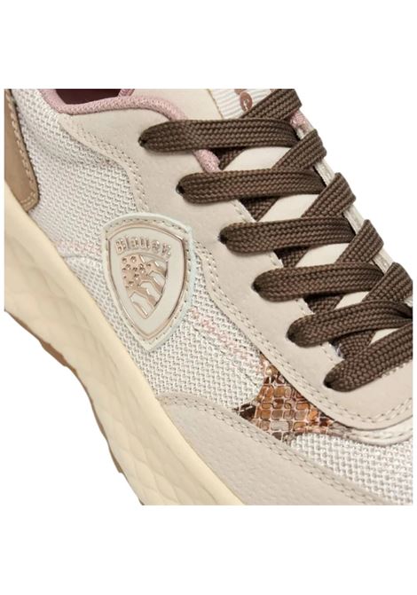 Sneakers blauer donna f5lynn01 pyt cream a25 BLAUER | F5LYNN01/PYTCRE/BRW