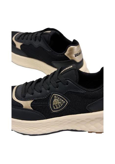 Sneakers blauer donna F5MILLEN LES BLACK a25 BLAUER | F5MILLEN/LESBLK BLACK