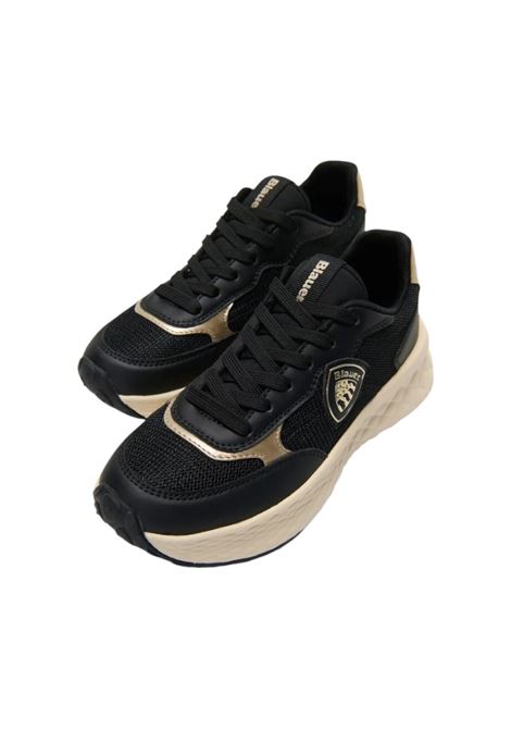 Sneakers blauer donna F5MILLEN LES BLACK a25 BLAUER | F5MILLEN/LESBLK BLACK