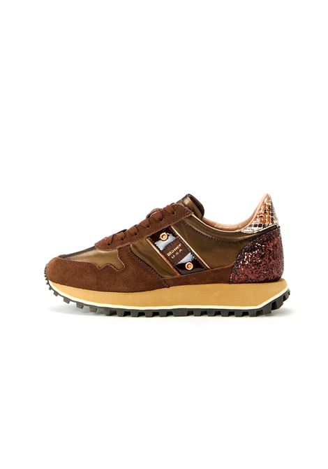 Sneakers blauer donna f5 millen03 pyt brown a25 BLAUER | F5MILLEN03/PYTBRW BROWN