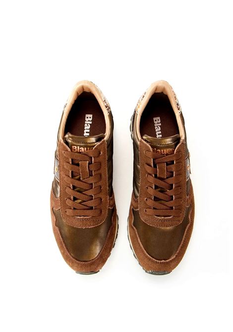 Sneakers blauer donna f5 millen03 pyt brown a25 BLAUER | F5MILLEN03/PYTBRW BROWN