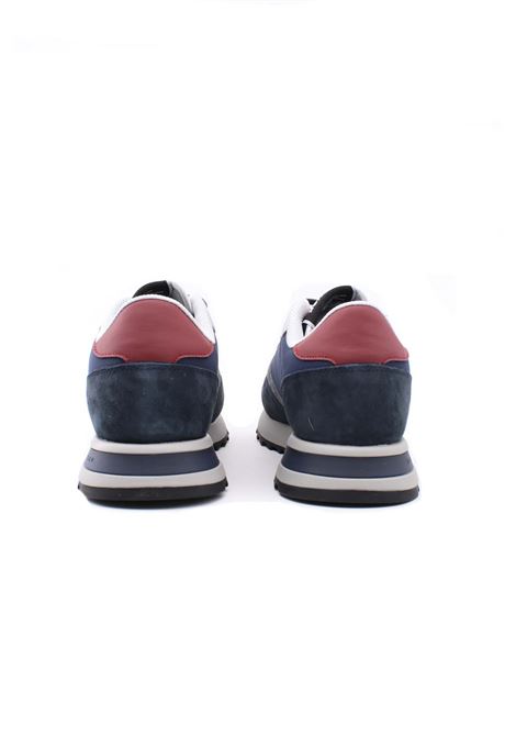 Sneakers blauer uomo F5ryder01 navy red AI25 BLAUER | F5RYDER01/NYNNVY/RED NAVY RED