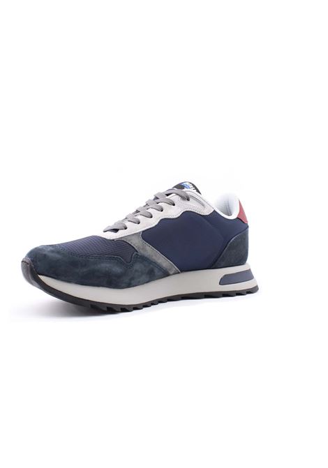 Sneakers blauer uomo F5ryder01 navy red AI25 BLAUER | F5RYDER01/NYNNVY/RED NAVY RED