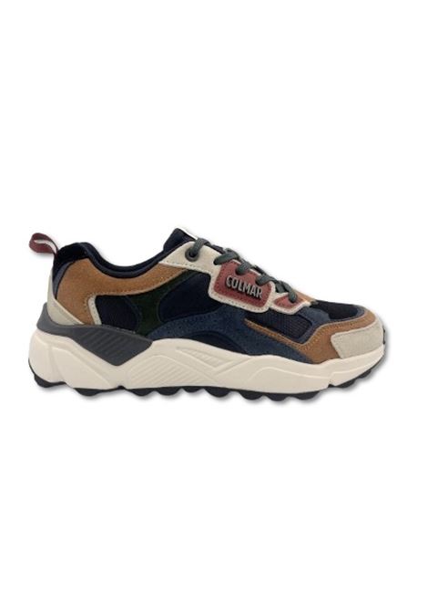 Sneakers colmar uomo garner fusion dk denim multicolor A25 COLMAR | GARNER FUSION064 DENIM MULTICOLOR