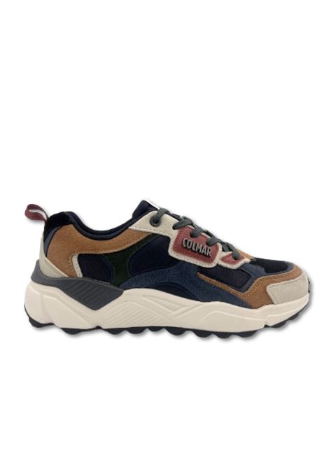 Sneakers colmar uomo garner fusion dk denim multicolor A25 COLMAR | GARNER FUSION064 DENIM MULTICOLOR