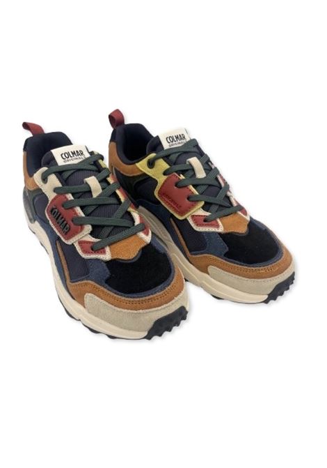 Sneakers colmar uomo garner fusion dk denim multicolor A25 COLMAR | GARNER FUSION064 DENIM MULTICOLOR