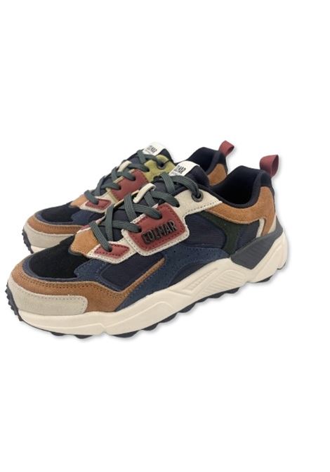 Sneakers colmar uomo garner fusion dk denim multicolor A25 COLMAR | GARNER FUSION064 DENIM MULTICOLOR