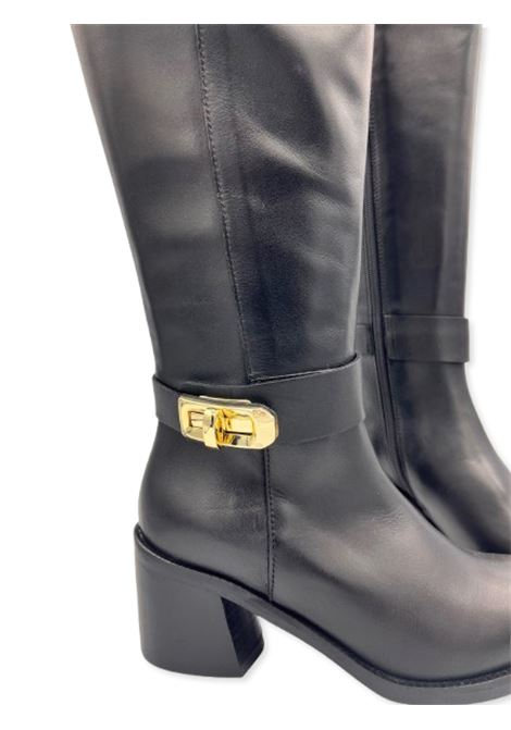 Stivale gianni crasto donna 8274nature nero a25 GIANNI CRASTO | 8274NATURE NERO