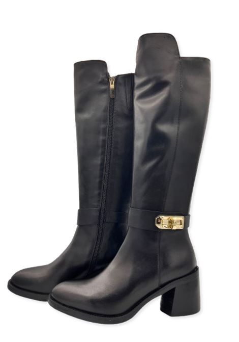 Stivale gianni crasto donna 8274nature nero a25 GIANNI CRASTO | 8274NATURE NERO