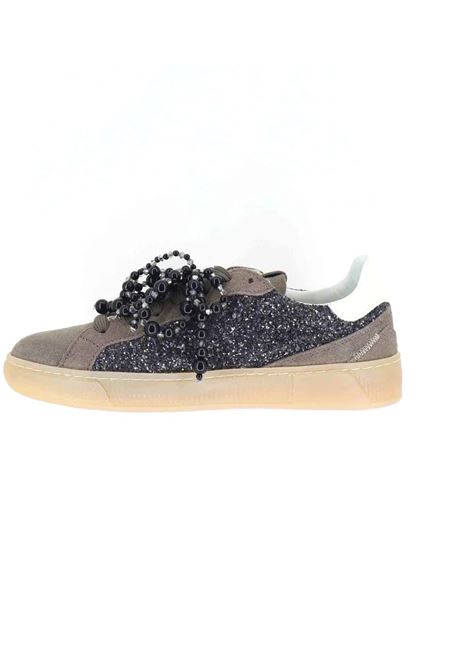 Sneakers gio+ donna blue44a combi glitter grey a25 GIO+ | BLUE44ACOMBI GLITTER GREY