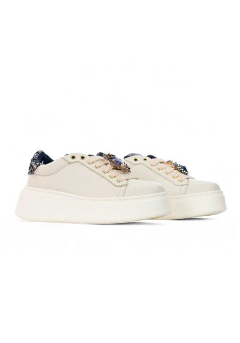 Sneakers Gio+ donna PIA424A panna GIO+ | PIA424ACOMBI PANNA CHIC