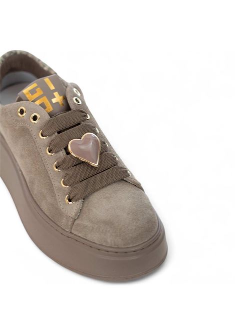Sneakers Gio+ donna PIA430A tortora GIO+ | PIA430ACOMBI TORTORA