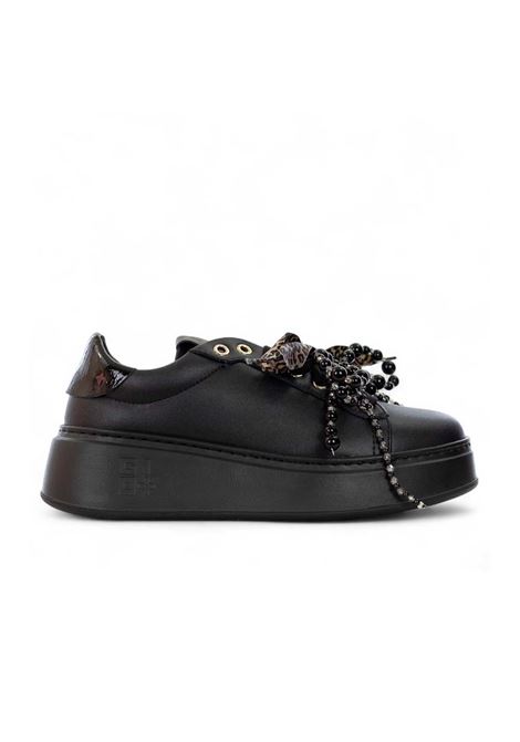 Sneakers Gio+ donna PIA434A nere  GIO+ | PIA434ACOMBI BLACK