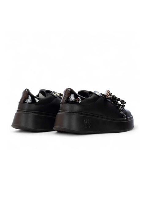 Sneakers Gio+ donna PIA434A nere  GIO+ | PIA434ACOMBI BLACK