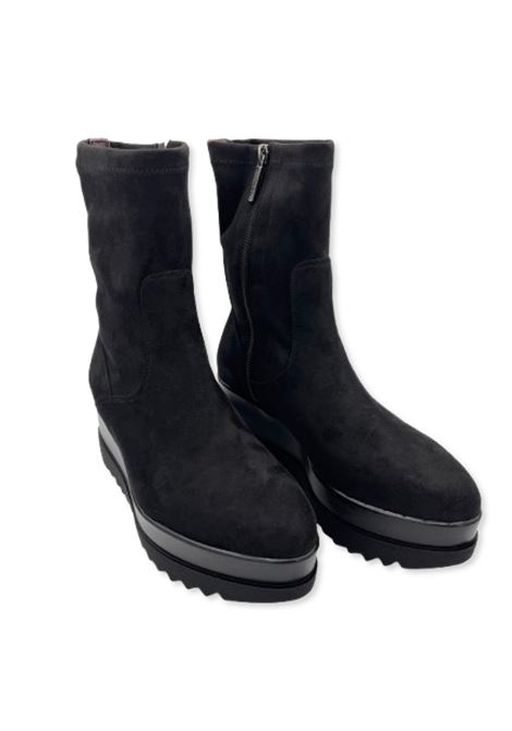Stivaletto Lorenzo Mari clea08 black A25 LORENZO MARI | CLEA 08ALCANTARA STR NERO
